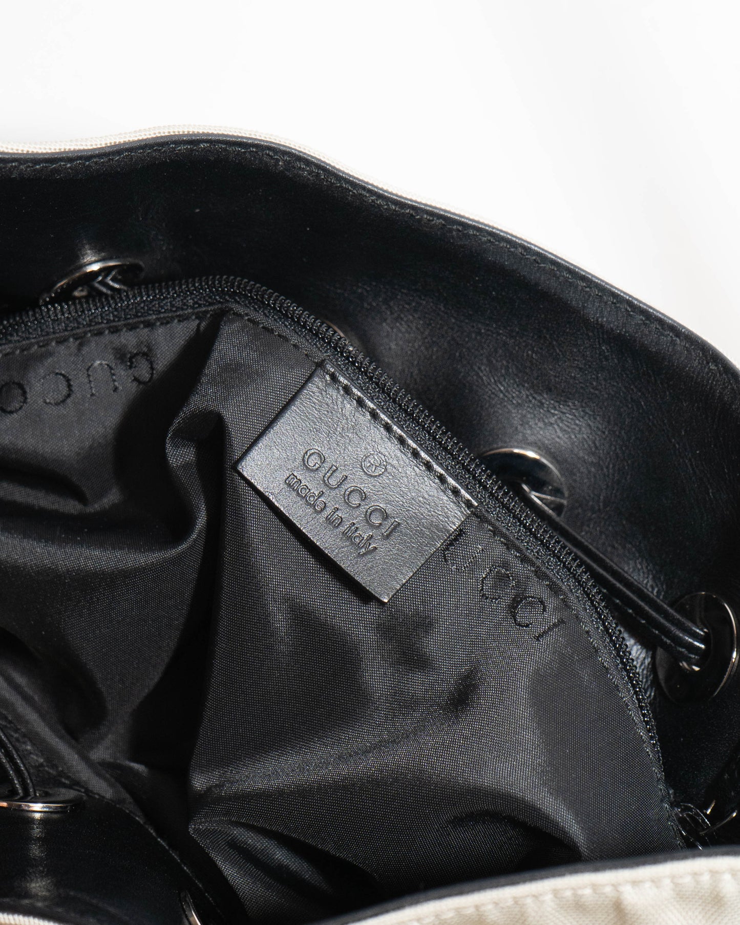 Gucci Nylon Drawstring Bag
