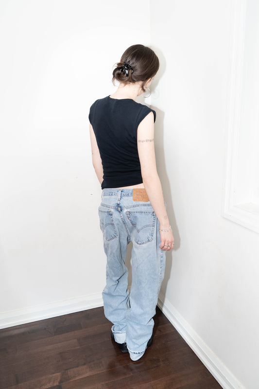 Vintage Levi's 550 Light Wash Jeans