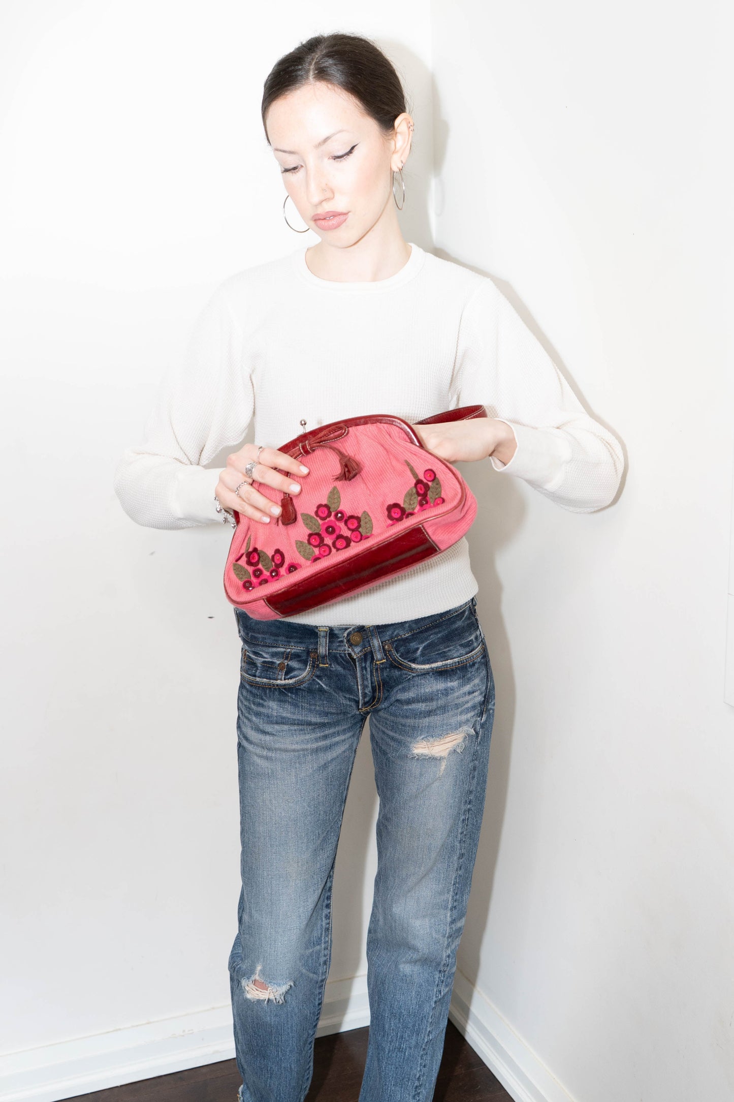 Isabella Fiore Knit Bag