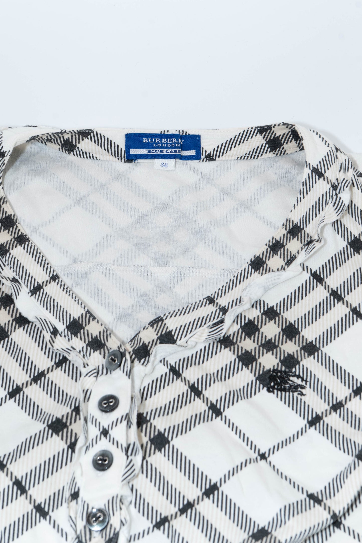Burberry Check Baby Tee