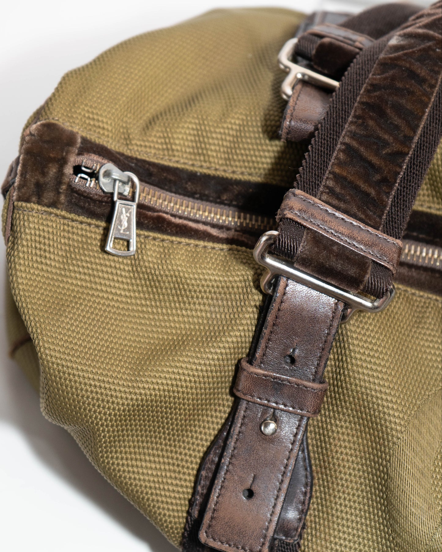 Saint Laurent Nylon Boston Bag