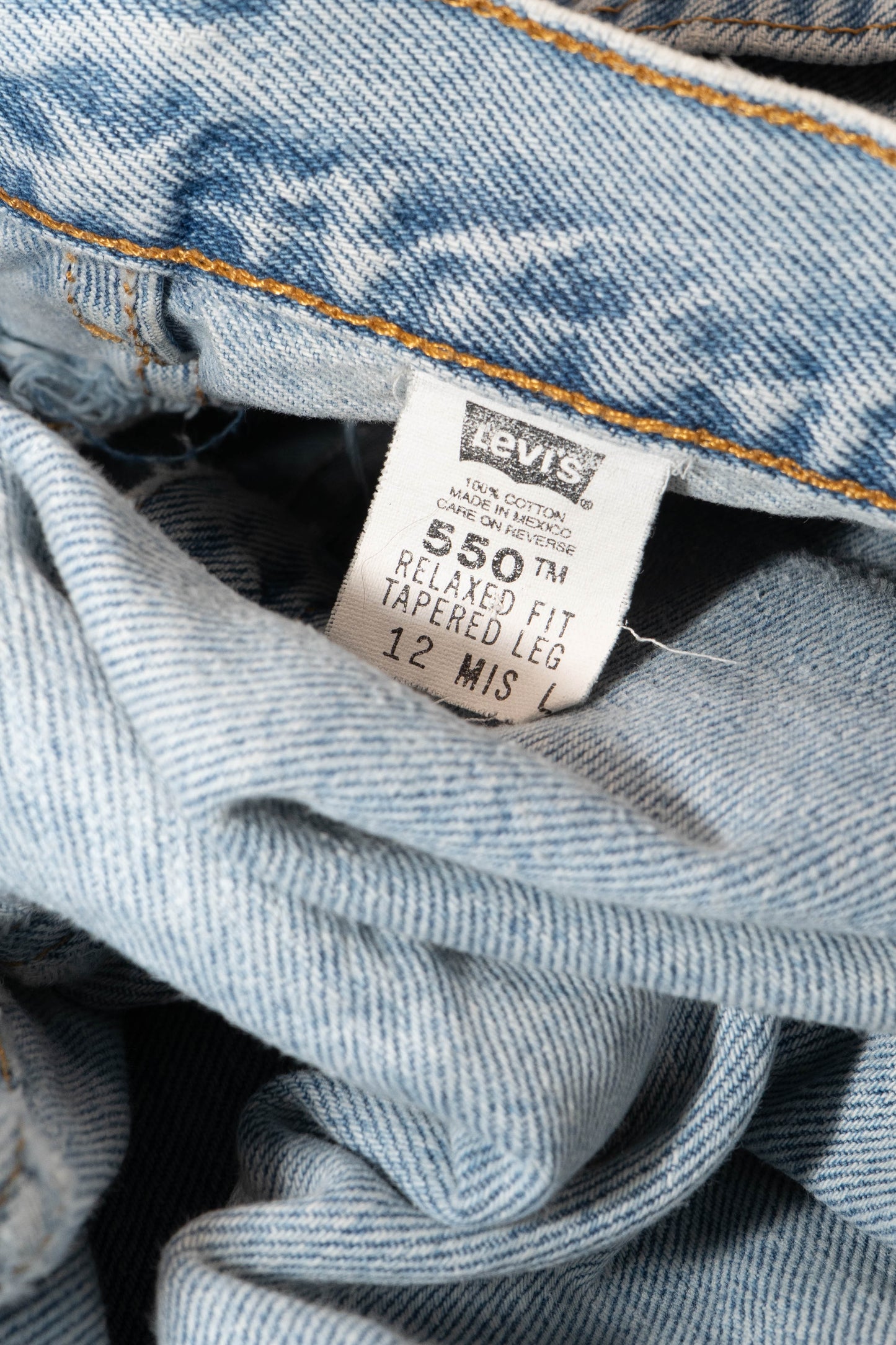 Vintage Levi's 550 Light Wash Jeans