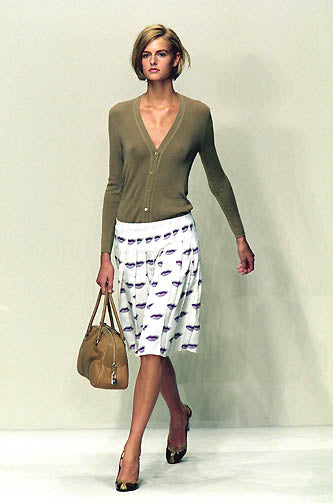 S/S 2000 Prada Vitello Drive Bowling Bag